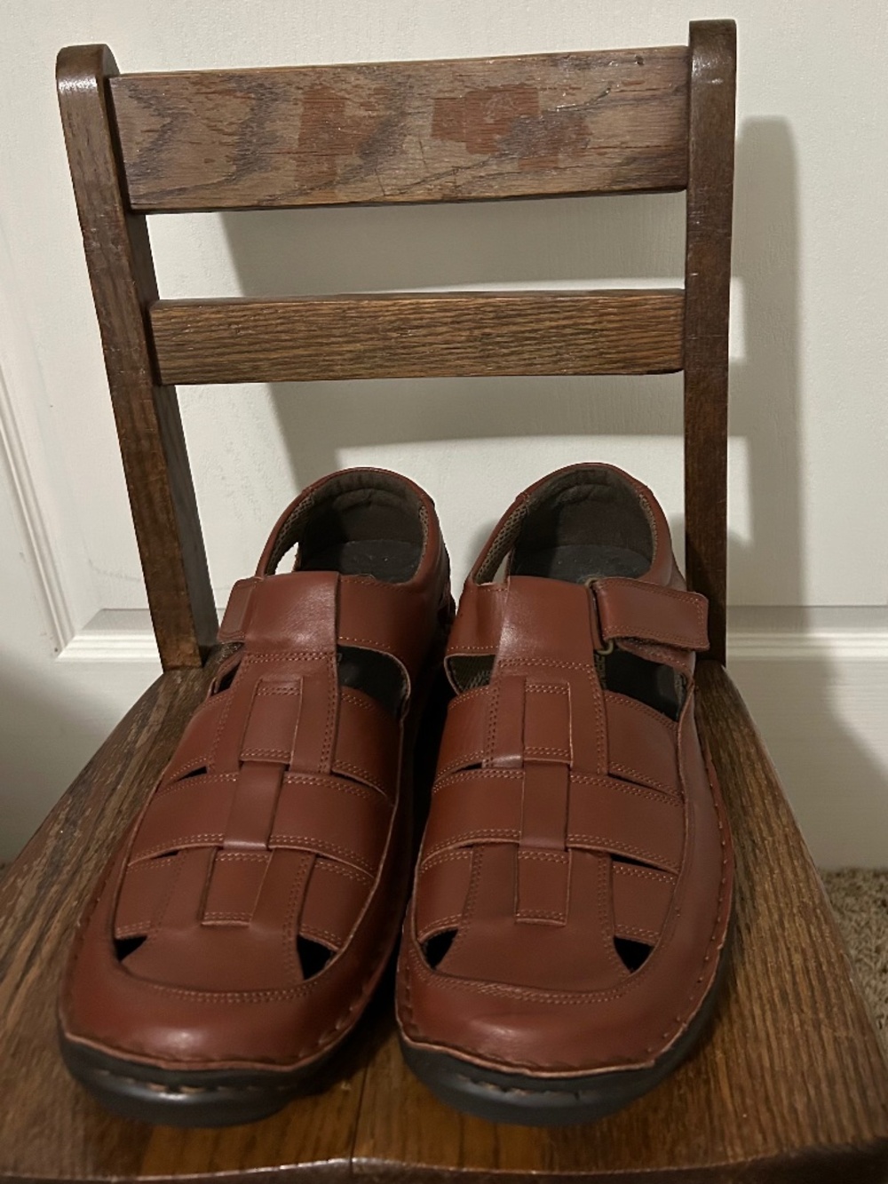 Handmade Mens Spring Step Leather Aspeno Comfort
